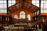 Central Market Hall in Budapest, Hungary