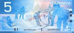 Canadian Five-dollar Note (Canadian Journey Series)